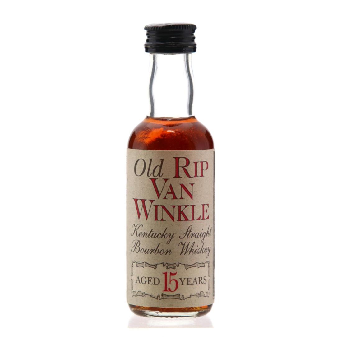 Old Rip Van Winkle 15 Year Old Straight Bourbon Miniature Whisky